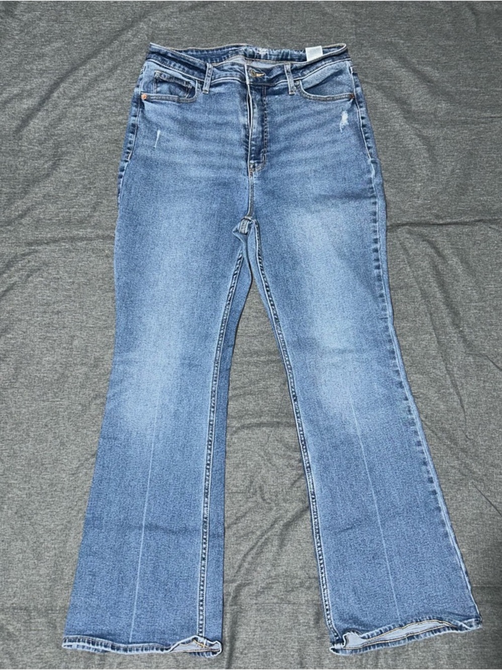 Old Navy Light Blue High-Rise Flare Jeans